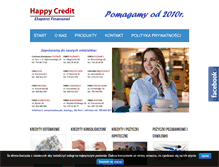 Tablet Screenshot of happycredit.pl